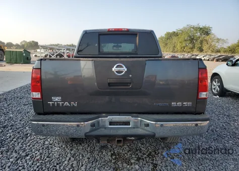 2009 Nissan Titan Xe z USA, uszkodzony, nr VIN 1N6BA07C99N304835
